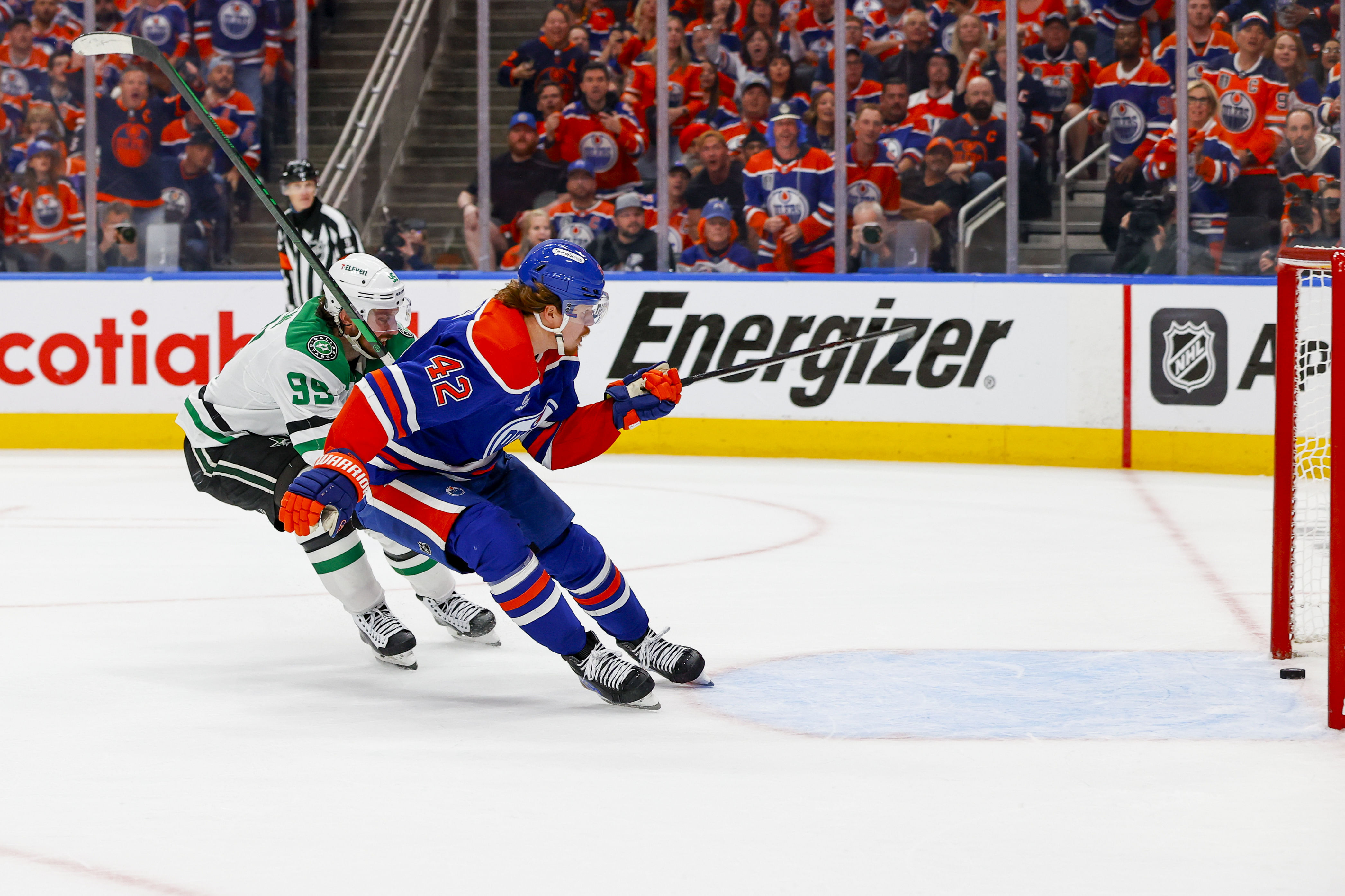 Duchene was able to prevent Kapanen from icing the game on Tuesday night - Source: Imagn
